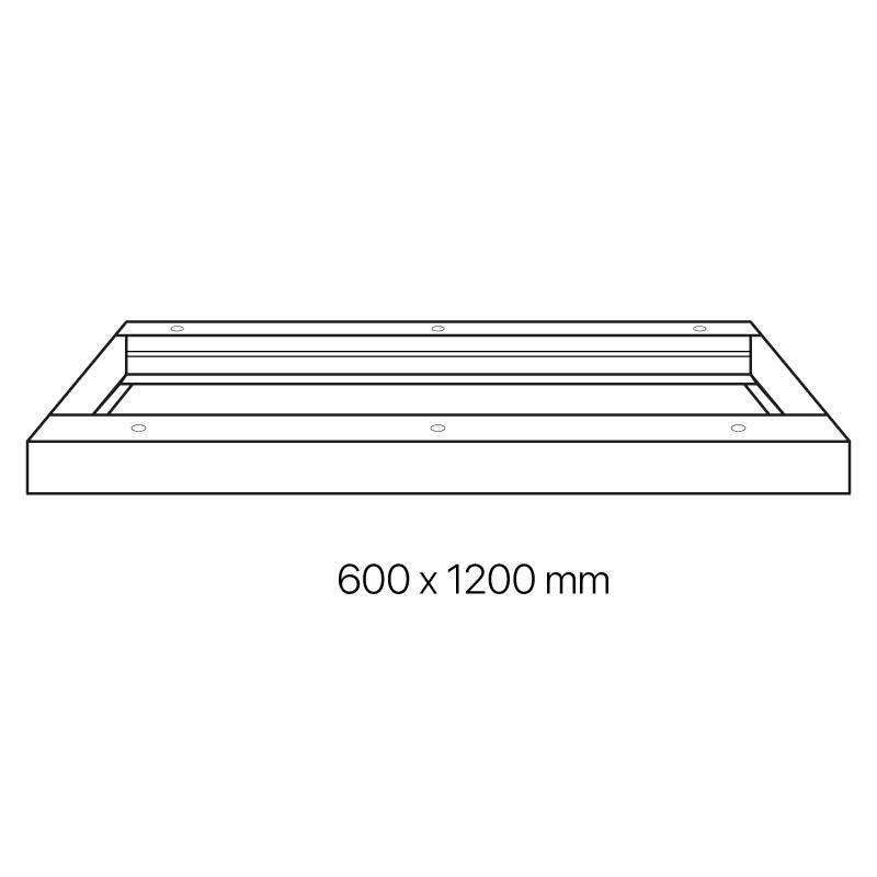 Kit Marco para Panel LED 120 x 60 — Serlux