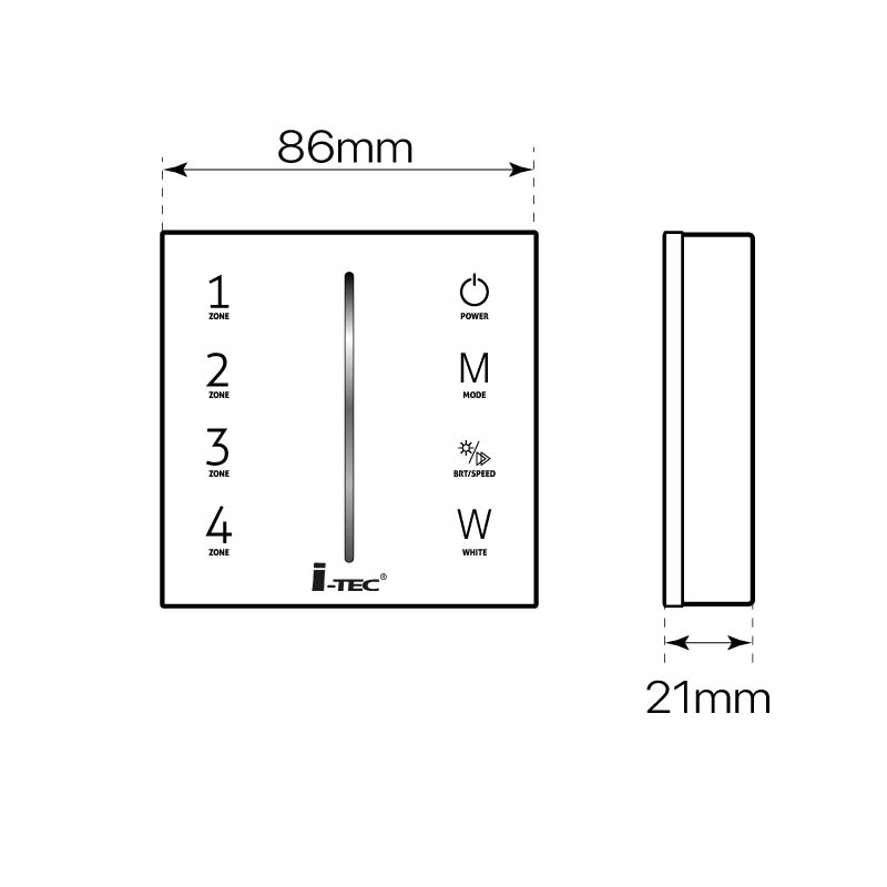 i-tec - REPETIDOR 3 para TIRAS LED 12V y 24V RGB