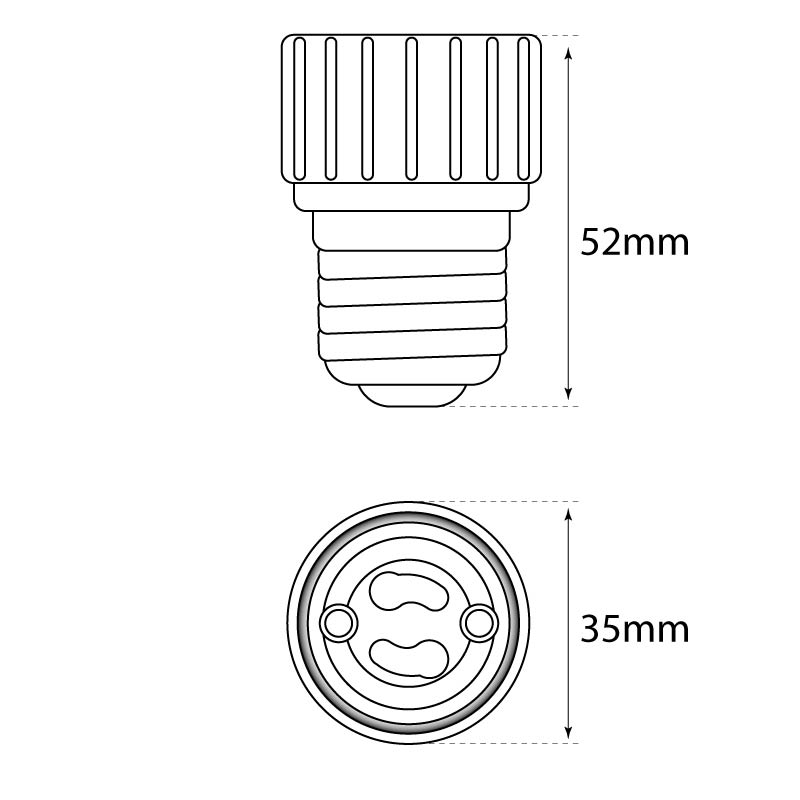 Portalámparas GU-10, Portalámparas y accesorios